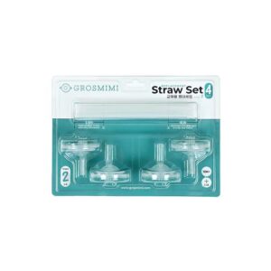 Grosmimi Replacement Straw Kit Stage 2 (4 Sets)